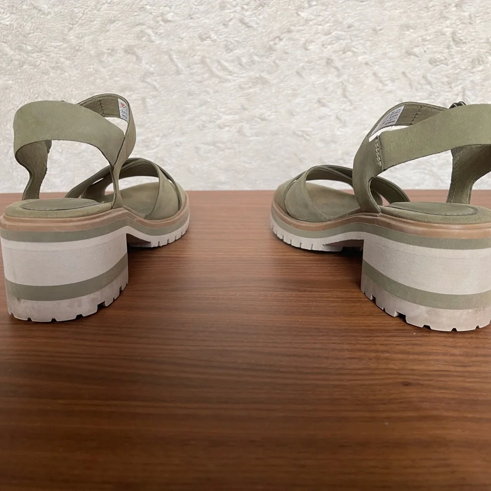 Timberland Women's Olive Green Sandals - Picture 4 of 8